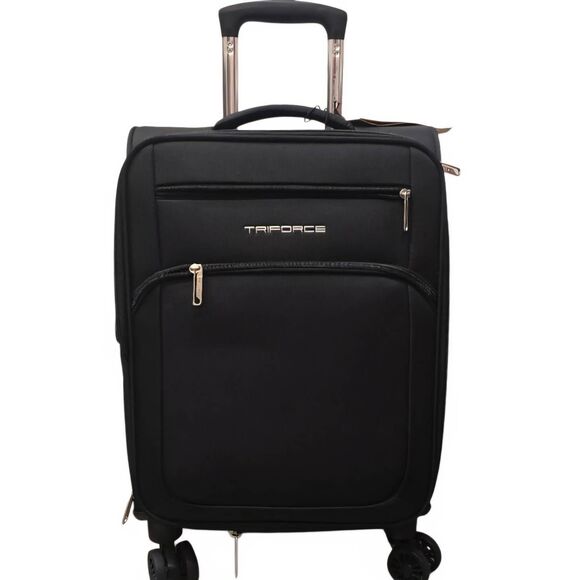 Triforce Elite Brighton Collection 21" Soft Side Spinner Luggage - Picture 1 of 11